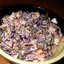 Салат из морской и красной капусты