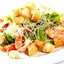 Салат "Цезарь" с морепродуктами