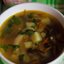 Куриный суп с рисом и морской капустой