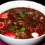 Свекольник с рукколой на квасе