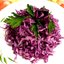 Капустный салат с чесноком и сметаной