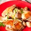 Запеченная курица с лимонами и белым вином