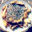 Омлет с гренками и сыром