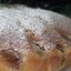 Шарлотка виноградная с белым вином