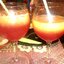 Персиковый коктейль с малиновым ликером