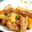 Курица с ананасами и лаймом