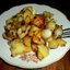 Жареный картофель с репчатым луком