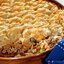 Пастуший пирог (shepherds pie), запеканка из картофеля и бараньего фарша