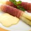 Рулеты из ветчины со спаржей и майонезом