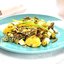Картофельный салат с морской капустой