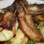 Бараньи ребрышки с картофельными дольками