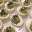 Яйца, фаршированные васаби и кунжутом