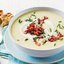 Картофельный крем-суп с беконом и зеленым луком