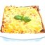 Лазанья с курицей, белыми грибами, грюйером и белым вином