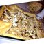Пирог с карамельными грушами