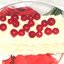 Вафельный торт с красной смородиной