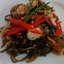 Салат с морской капустой и мидиями