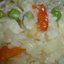 Ризотто с лимоном и зеленым горошком