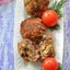 Запеченные котлеты с грибами и сыром