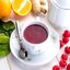 Горячий коктейль с малиной и шиповником