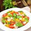 Итальянский салат с макаронами и ветчиной