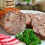 Мясной рулет с печенью