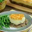 Картофельная запеканка с фаршем и грибами