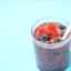 Черничный смузи с бананом и кокосовым молоком