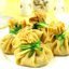 Мешочки с курицей и грибами