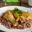 Куриные крылышки с кабачками в мультиварке