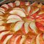 Постная коврижка с яблоками