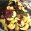 Компот из сухофруктов и брусники