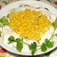 Салат с курицей и грибами и маринованными огурцами