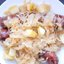 Сосиски с капустой по-немецки