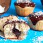 Кокосовые маффины с шоколадной начинкой