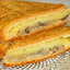 Пирог с начинкой из картофеля и грибов
