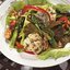 Салат с морскими гребешками