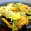 Курица с овощами в кисло-сладком соусе
