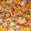 Горячие бутерброды с помидором сыром и чесноком