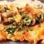 Куриное филе с грибами и сыром