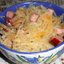 Квашенная капуста с баварскими колбасками