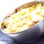 Запеченный омлет с куриной печенкой