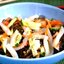 Салат с морской капустой и кальмарами
