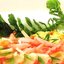 Горячая закуска из крабов и креветок