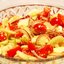 Салат с овощами и кунжутом