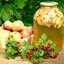 Компот ассорти из яблок, нектаринов и слив