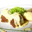 Мясные шарики в сырном соусе