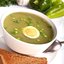 Венгерский суп-пюре из шпината со сливками