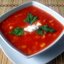 Томатный суп с кукурузой