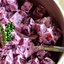 Свекольный салат со сливочным соусом